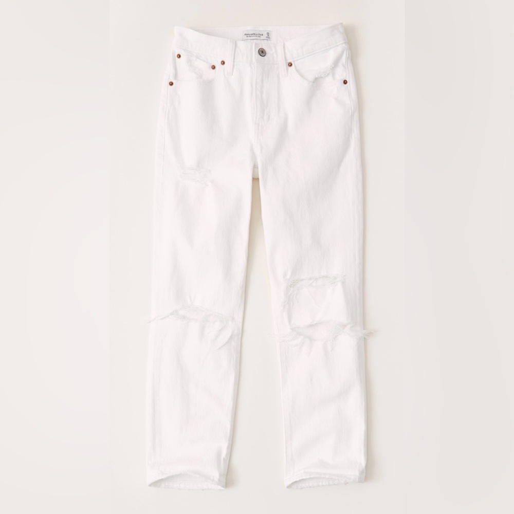 Abercrombie & Fitch The Boyfriend Mid Rise Jeans
